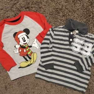 2 pack 18M long sleeve shirts